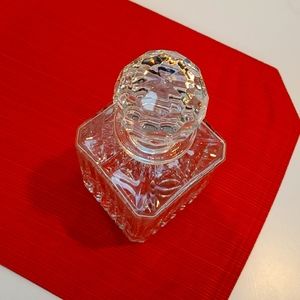 Tiffany crystal whiskey decanter